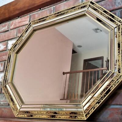 Lot #105 Contemporary Accent Wall Mirror