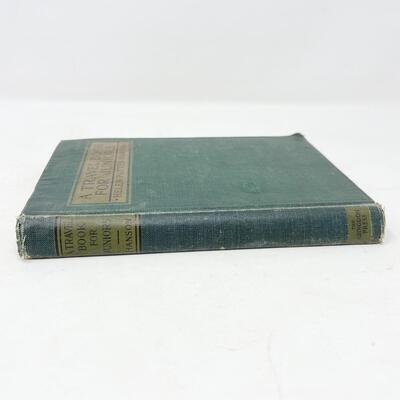 1922 â€œA TRAVEL BOOK FOR JUNIORSâ€ RELIGIOUS CHILDRENS HARDBACK BOOK