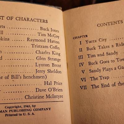 Lot 69: Vintage The Better Little Book BUCK JONES The Rough Riders