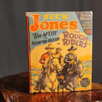 Lot 69: Vintage The Better Little Book BUCK JONES The Rough Riders