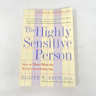 â€œTHE HIGHLY SENSITIVE PERSONâ€ BY ELAINE N. ARON PAPERBACK BOOK