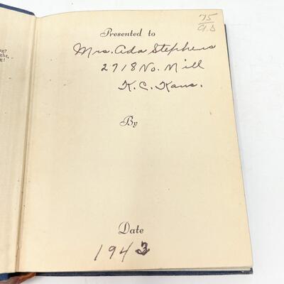 1942 â€œSTRENGTH FOR SERVICE TO GOD AND COUNTRYâ€ MILITARY DEVOTIONAL BOOK