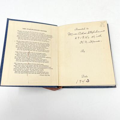 1942 â€œSTRENGTH FOR SERVICE TO GOD AND COUNTRYâ€ MILITARY DEVOTIONAL BOOK