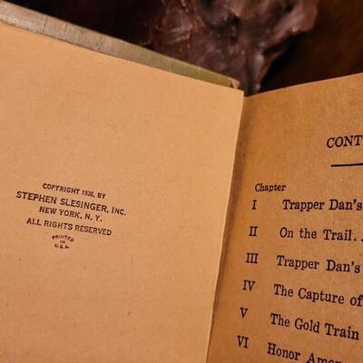 Lot 71: (2) Vintage Hardback Books: ZANE GREY'S Kong of the Mounted + BUCK ROGERS and the OVERTURNED WORLD