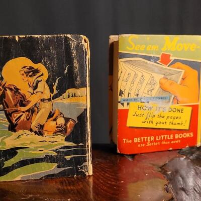 Lot 71: (2) Vintage Hardback Books: ZANE GREY'S Kong of the Mounted + BUCK ROGERS and the OVERTURNED WORLD