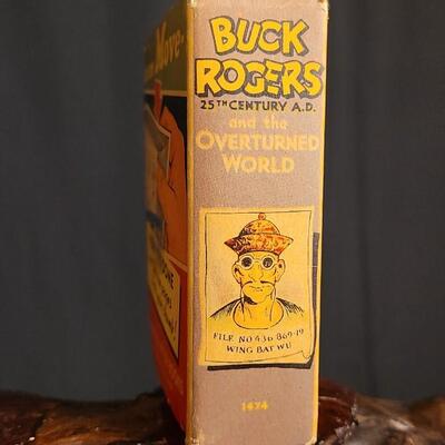 Lot 71: (2) Vintage Hardback Books: ZANE GREY'S Kong of the Mounted + BUCK ROGERS and the OVERTURNED WORLD