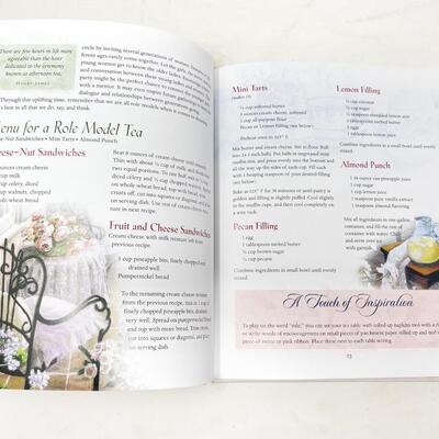 â€œTHE TWELVE TEAS OF INSPIRATIONâ€ HARDBACK RECIPE BOOK