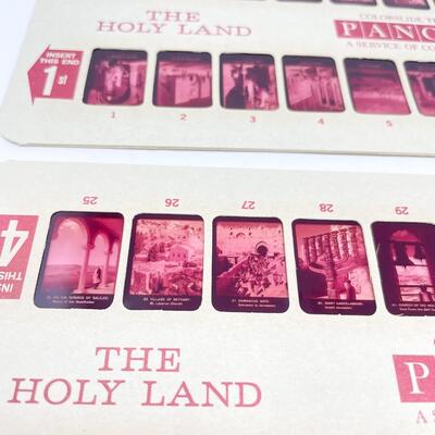 â€œTHE HOLY LANDâ€ GUIDED TOUR BOOK & SLIDES