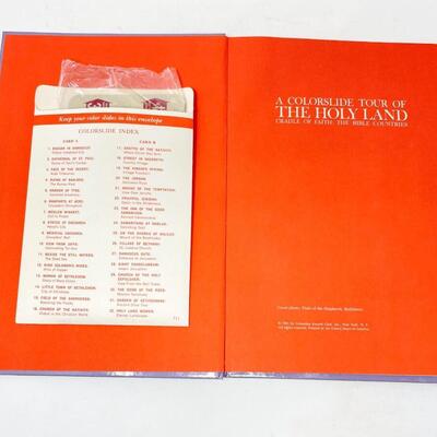 â€œTHE HOLY LANDâ€ GUIDED TOUR BOOK & SLIDES