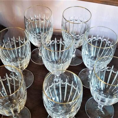 Lot #109  Set of 8 WATERFORD "Grenville" Iced Beverage Glasses