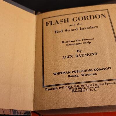 Lot 72: (2) Vintage 1940's FLASH GORDON The Better Little Book Selections