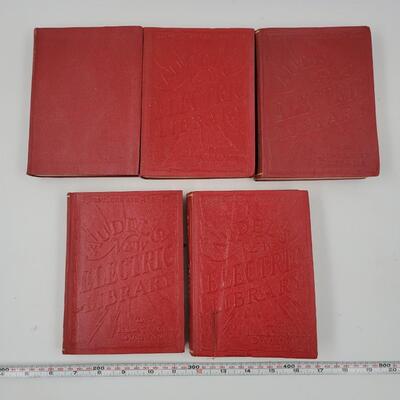 1940s AUDELS ELECTRIC LIBRARY BOOKS
