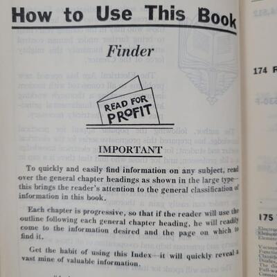 1940s AUDELS ELECTRIC LIBRARY BOOKS