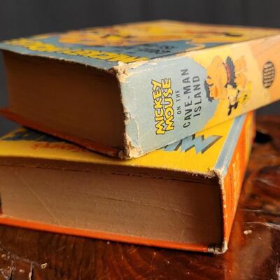 Lot 73: (2) Vintage 1940's MICKEY MOUSE Walt Disney The Better Little Book Selections