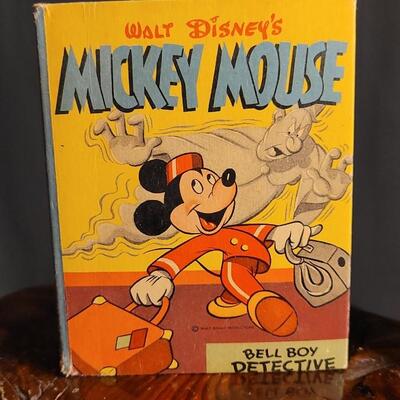 Lot 73: (2) Vintage 1940's MICKEY MOUSE Walt Disney The Better Little Book Selections