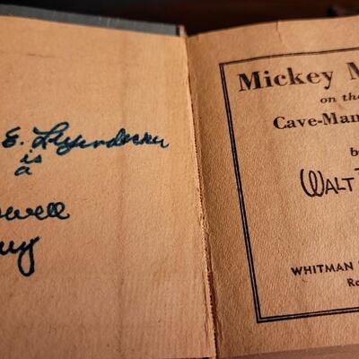 Lot 73: (2) Vintage 1940's MICKEY MOUSE Walt Disney The Better Little Book Selections