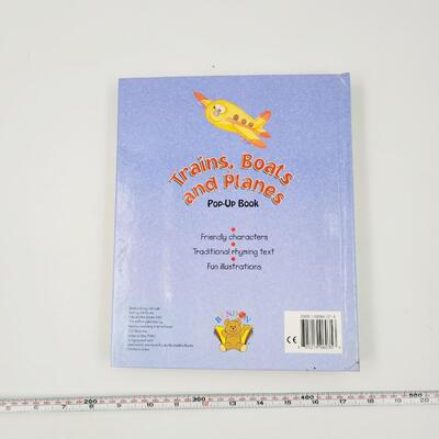 TRAINS, BOATS & PLANES POP-UP BOOK ILLUSTRATED BY GILL GUILE