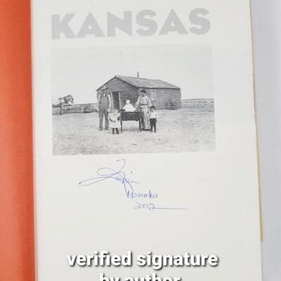*SIGNED* KANSAS THE HISTORY OF THE SUNFLOWER STATE 1854 -2000 BY CRAIG MINER HARDBACK