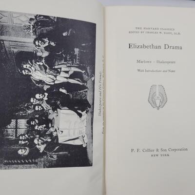 1969 HARVARD CLASSICS - CERVANTES - MARLOWE SHAKESPEARE- DANA TITLES HARDCOVER