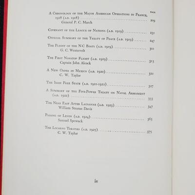 THE WORLDS GREATEST EVENTS VOL 9 FROM 1914 - 1926 HARDBACK BOOK