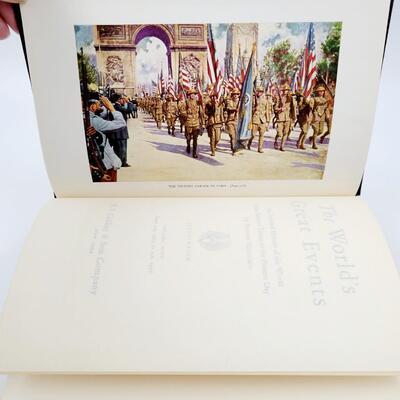 THE WORLDS GREATEST EVENTS VOL 9 FROM 1914 - 1926 HARDBACK BOOK