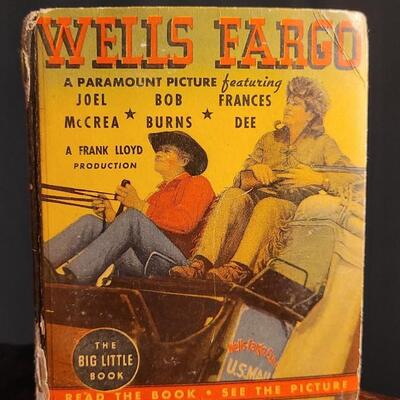 Lot 75: (2) Vintage Western The Big/Better Little Books: Wells Fargo & Gene Autry
