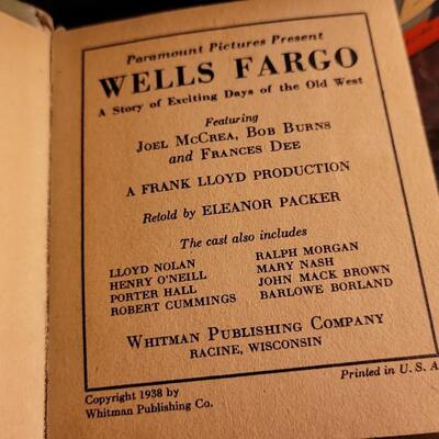 Lot 75: (2) Vintage Western The Big/Better Little Books: Wells Fargo & Gene Autry