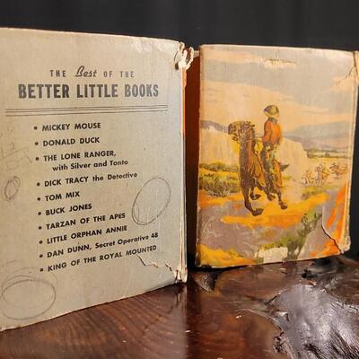 Lot 76: (2) Vintage Western The Big/Better Little Books: Tim McCoy & Ken Maynard