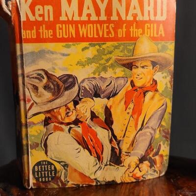 Lot 76: (2) Vintage Western The Big/Better Little Books: Tim McCoy & Ken Maynard