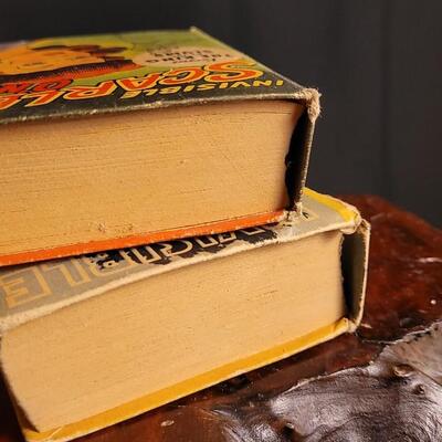 Lot 77: (2) Vintage 1940's INVISIBLE SCARLET O'NEIL The Better Little Books