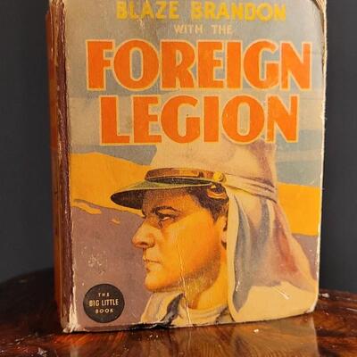 Lot 79: (2) Vintage Militaria The Better Little Books Selections: CAPTAIN MIDNIGHT + FOREIGN LEGION