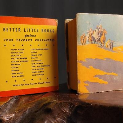 Lot 79: (2) Vintage Militaria The Better Little Books Selections: CAPTAIN MIDNIGHT + FOREIGN LEGION