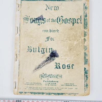 VERY OLD SONGS OF THE GOSPEL COMBINED FOR BULGIN & ROSE (CANVAS BOUND?)