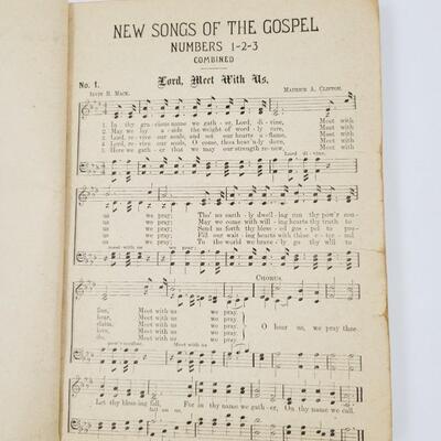 VERY OLD SONGS OF THE GOSPEL COMBINED FOR BULGIN & ROSE (CANVAS BOUND?)