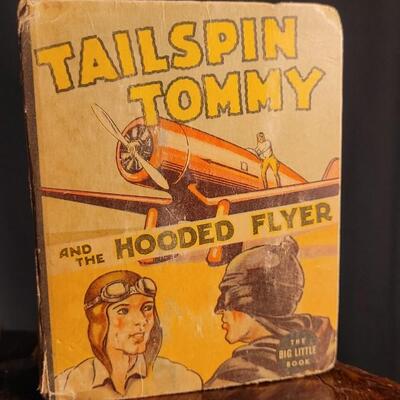 Lot 80: (2) Vintage The Big Little Book Wartime Stories: TAILSPIN TOMMY + MAC OF THE MARINES