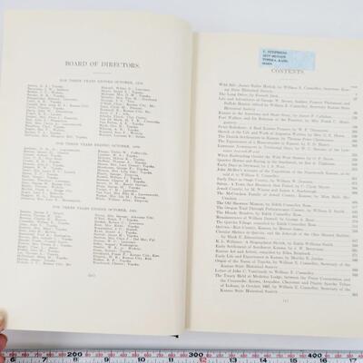 KANSAS HISTORICAL COLLECTIONS VOL XVII - 1926 - 1928