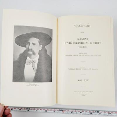 KANSAS HISTORICAL COLLECTIONS VOL XVII - 1926 - 1928