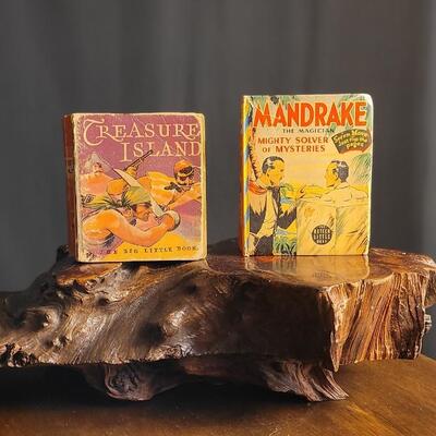 Lot 81: (2) Vintage Adventure Books: MANDRAKE + ADVENTURE ISLAND