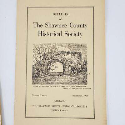 3 PC KANSAS & SHAWNEE COUNTY HISTORICAL BUNDLE