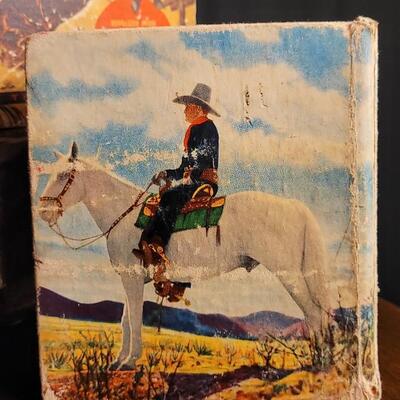 Lot 83: (2) Vintage Hardback Western The Big Little Book Stories: TIM MCCOY + TOM MIX