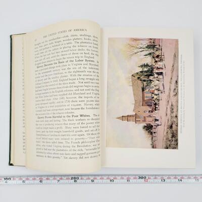 1933 THE UNITED STATES OF AMERICA - A HISTORY BY THOMAS JEFFERSON WERTENBAKER & DONALD E. SMITH