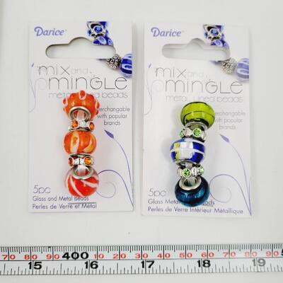 PANDORA STYLE BRACELECT W/ ADDITIONAL BEADS