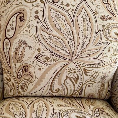 Matching upholstered occasional chairs