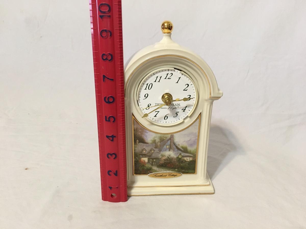 Thomas Kinkade mantle clock