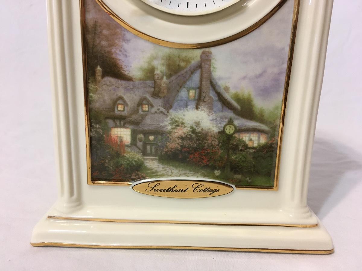 Thomas Kinkade Mantel Clock at Harriet Mortensen blog
