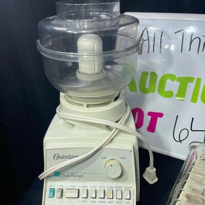 Food processor and Blender