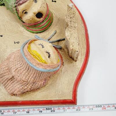 HANDMADE CAROLERS ARE SINGING HOLIDAY WALL HANGING