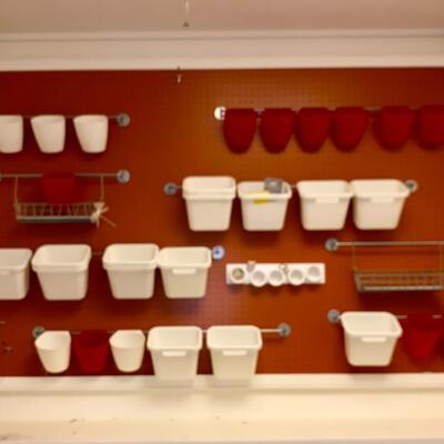 Custom craft room organizer