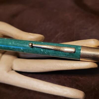 Lot 89: Vintage Green Marble Tone SCHEAFFER Mechanical Pencil
