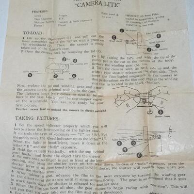 1950s CAMERA-LITE SPY CAMERA